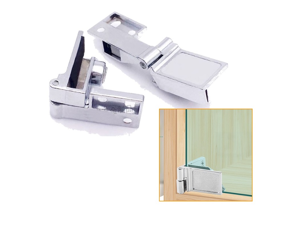 Bisagra Clip, Para Madera a Vidrio de 6mm. - Imagen 2