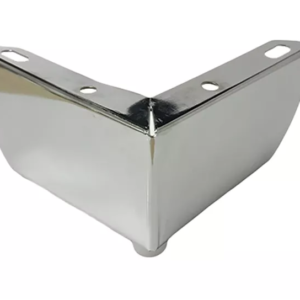 Pata Esquinera Acero Cromado 10x10x5