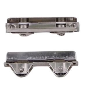 Rodachina Para Puerta Vitrina 6mm.