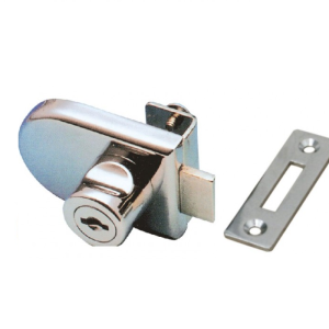 Chapa 401 Para Puerta Vitrina - Vidrio 5mm