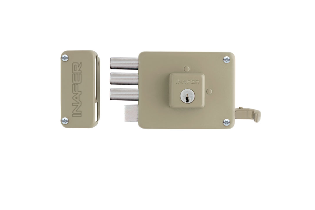Chapa/Cerradura de Sobreponer INAFER C-333 - Imagen 2