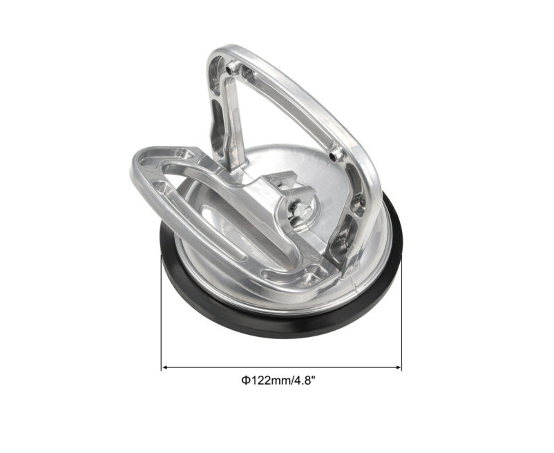 Chupa De Una Ventosa Metal Plateado 50KG - Imagen 2