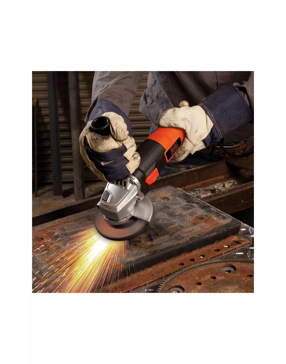 Minipulidora 4.1/2" (115mm) 820W BLACK & DECKER - Imagen 5
