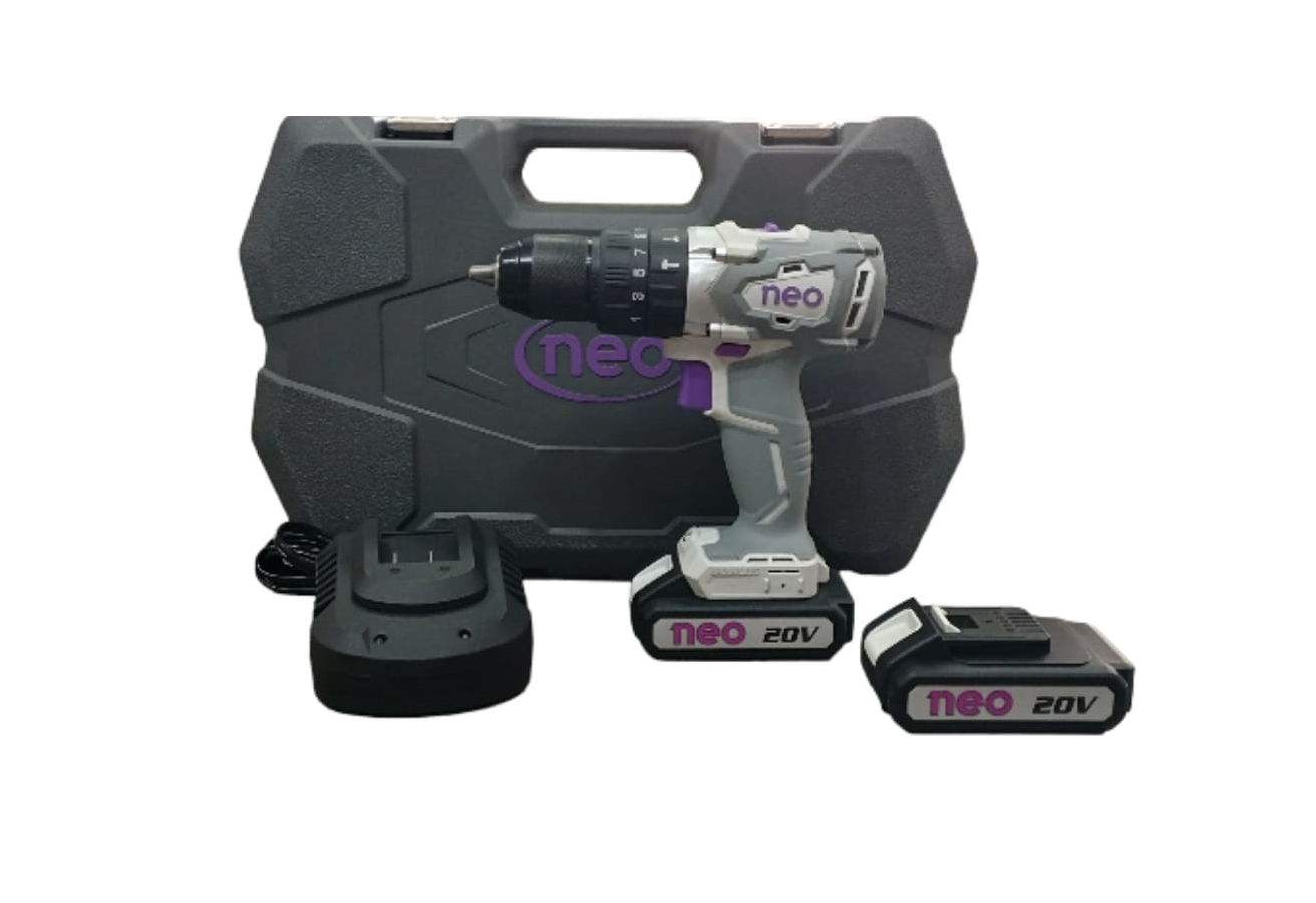 Taladro Percutor Inalámbrico Sin Escobillas De 1/2" Batería De 20 Voltios - Imagen 2