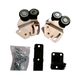Kit Rodamientos Sistema Colgante para para 2 hojas (puertas) Bonuit