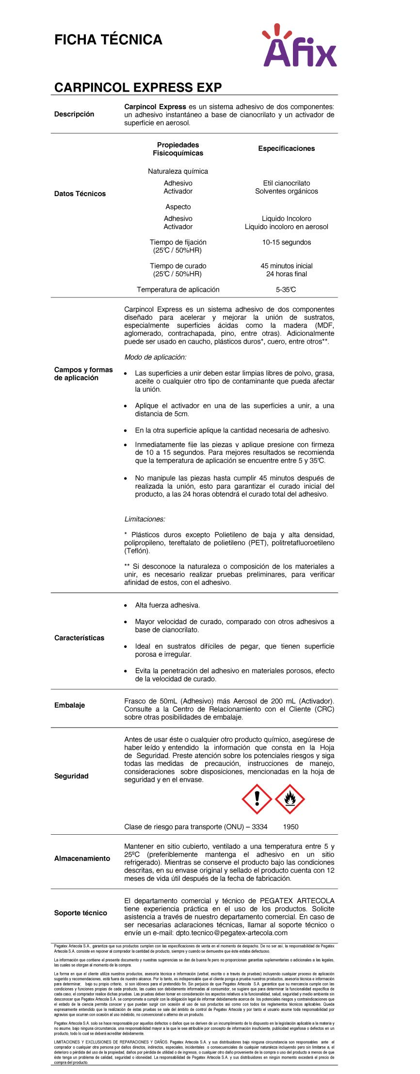 Pegante Para Madera Uso Profesional 100ml + Activador 200ml Afix - Imagen 7